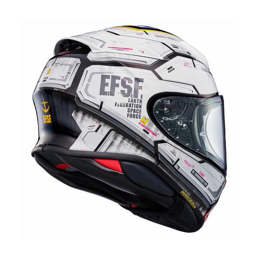 Shoei NXR2 Helmet Gundam TC-10 White/Red/Blue Gloss