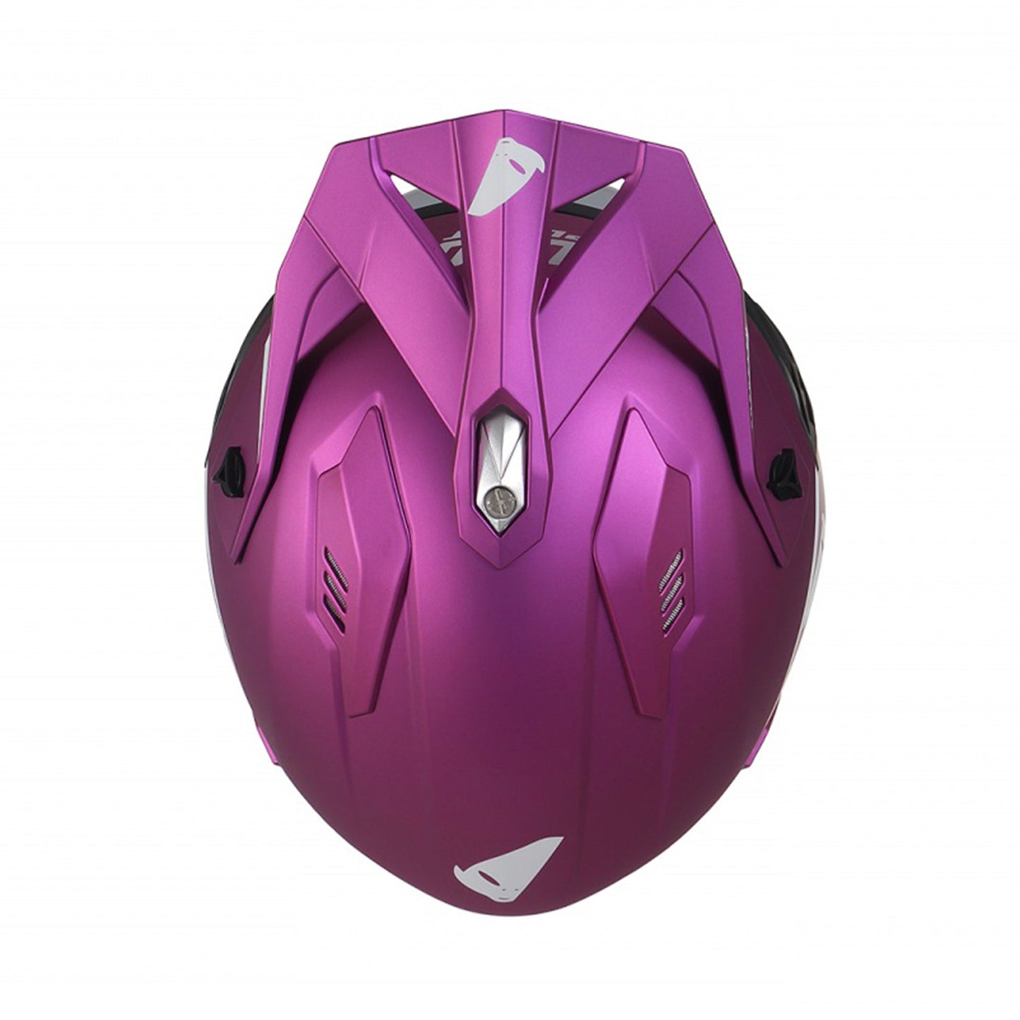 UFO Sheratan Cross Jet Helmet Fuxia Matt