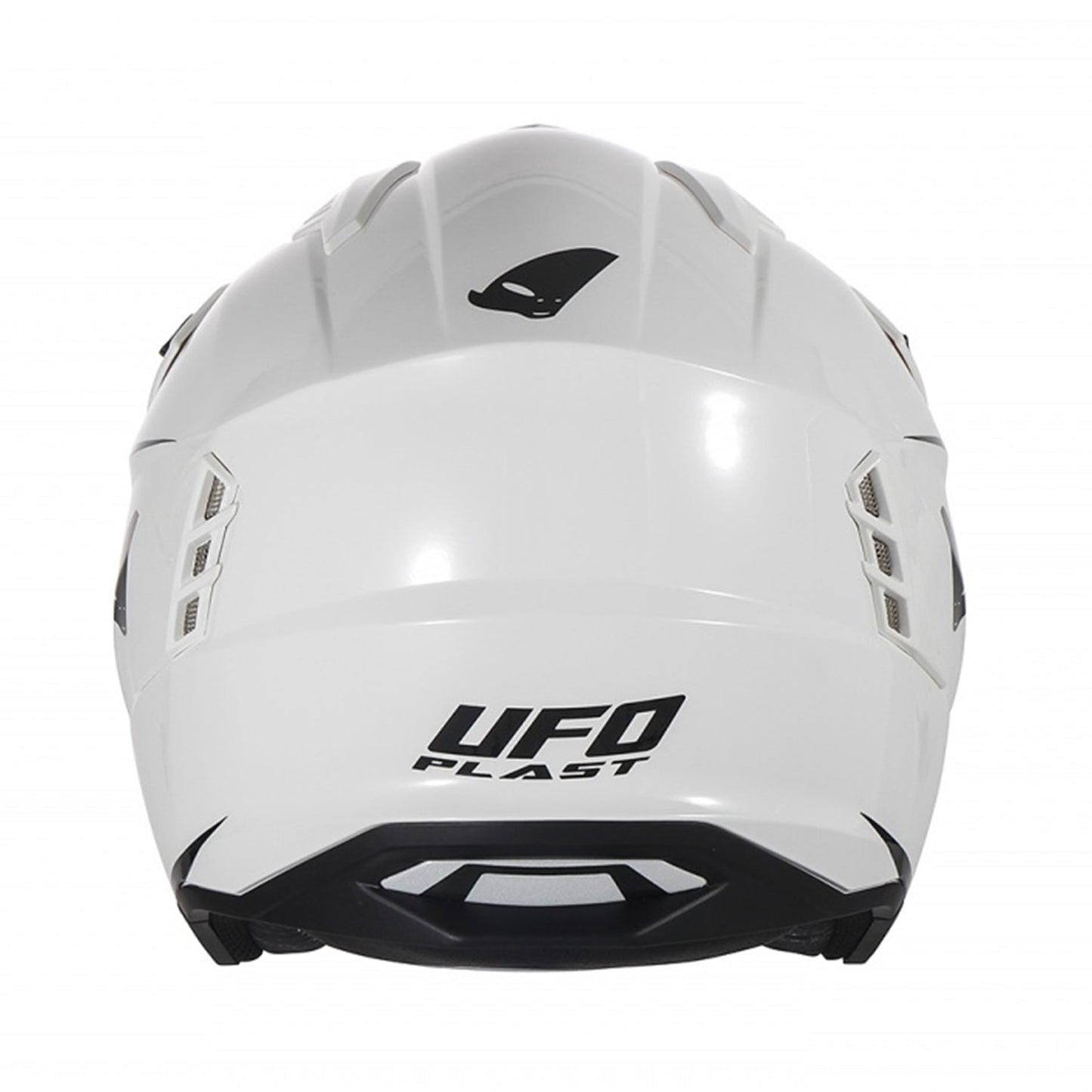 UFO Sheratan Cross Jet Helmet Whiite Gloss
