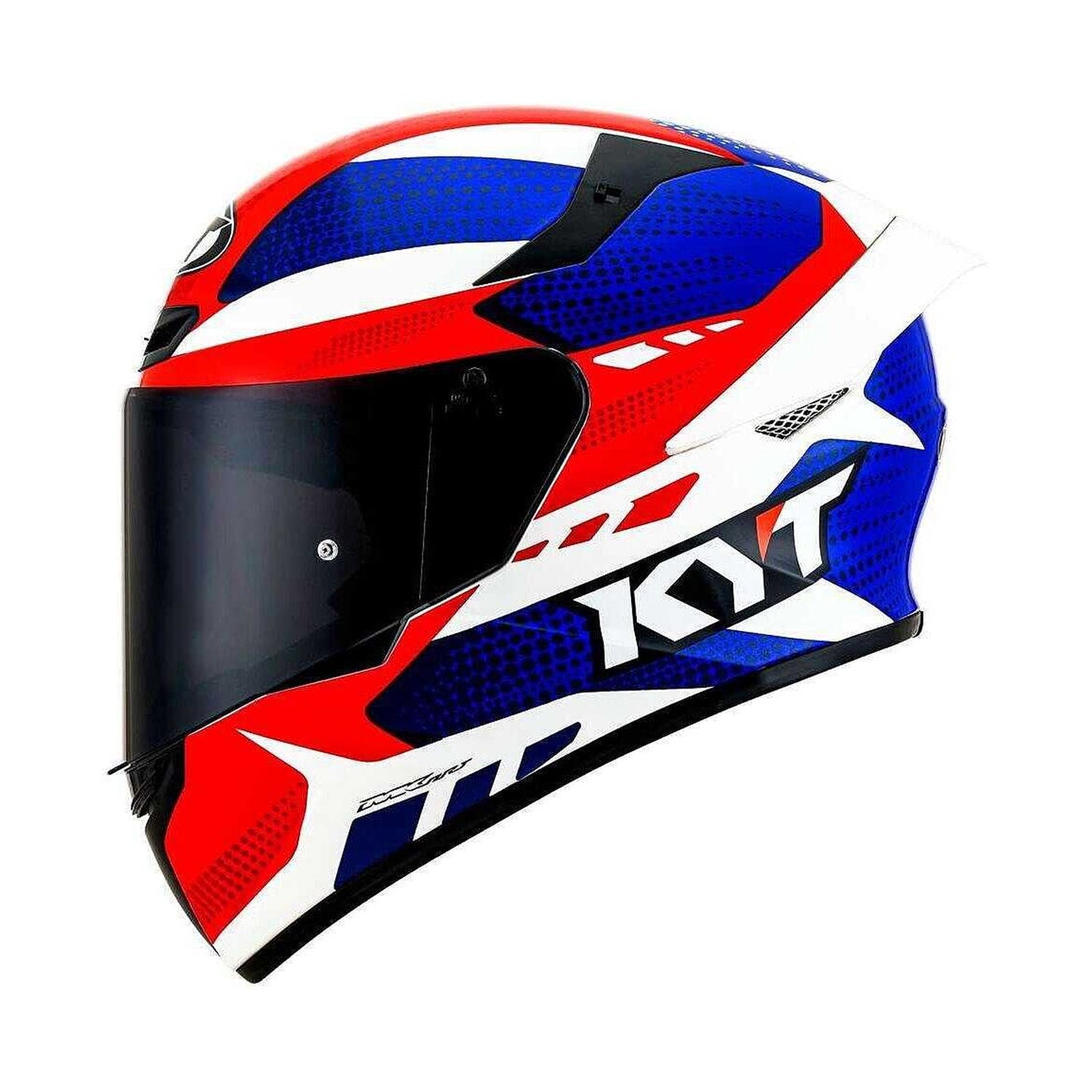Kyt TT-Revo Helmet Gear Blue/Red