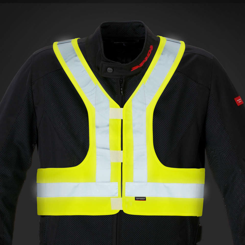 SPIDI GILET alta visibilità da indossare sopra la giacca
