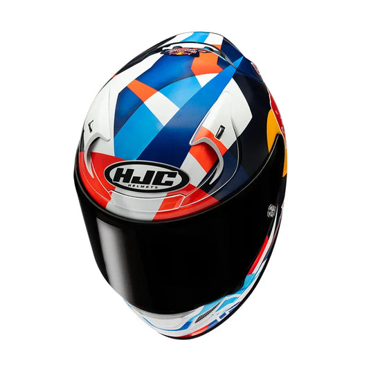 HJC RPHA12 RED BULL MISANO GP 2 MC21 casco DE MOTO DE INTEGRALE