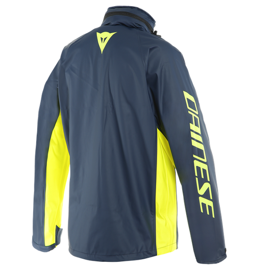 DAINESE Giacca antipioggia STORM 2 Unisex Nero/ giallo flui