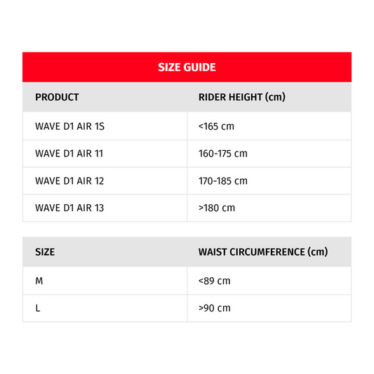 DAINESE Paraschiena WAVE 13 D1 AIR - Altezza > 180CM