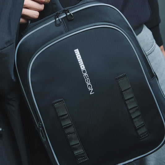 Momodesign zaino sportivo Alpha medio in nylon nero