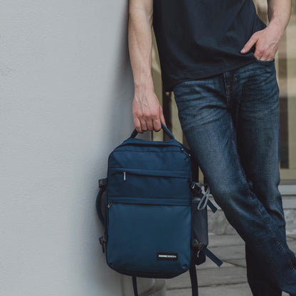 Momodesign Zaino Bagaglio a Mano Alpha Travel Blu