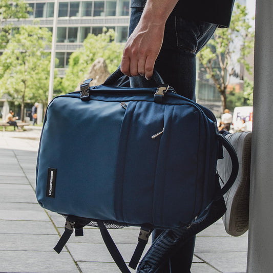 Momodesign Zaino Bagaglio a Mano Alpha Travel Blu