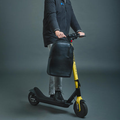 Momodesign zaino business Work nappa grande in nappa PU nero