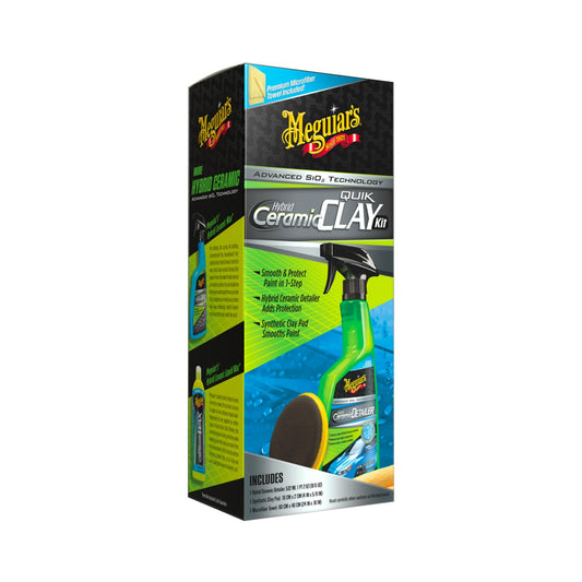 Meguiar's Kit da Decontaminazione Hybrid Ceramic Synthetic Clay Kit