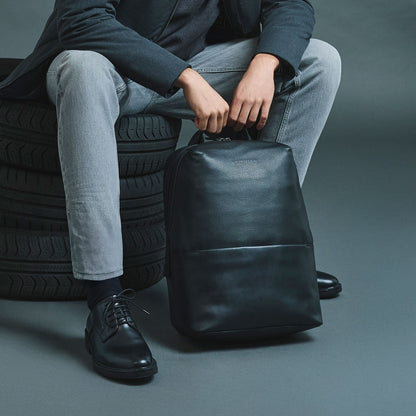 Momodesign Zaino Dollaro pelle nera