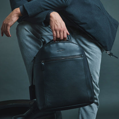 Momodesign Zaino Madrid in pelle nera