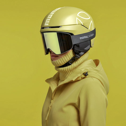 Momodesign casco sci mips oro