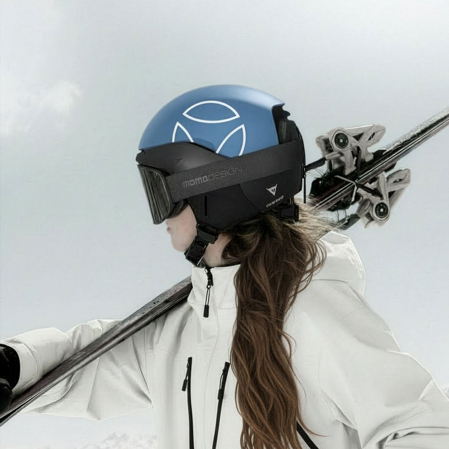 Momodesign casco sci mips blu / nero