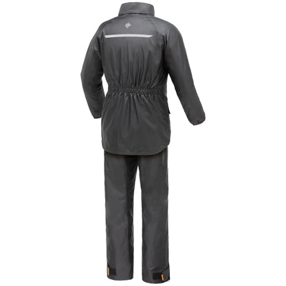 Set Antipioggia TUCANO URBANO DILUVIO DAY Nero Tuta Pantaloni + Giacca