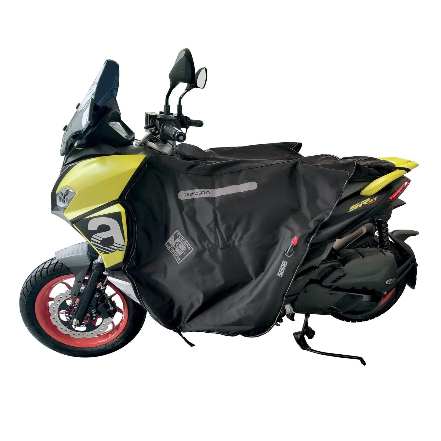 TUCANO URBANO Coprigambe Termoscud® R235 Nero Aprilia SR GT & Rally 2023-