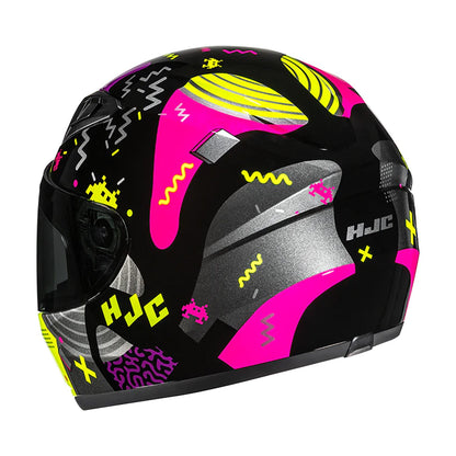 HJC Y10 Mika MC3H Black/Yellow/Purple