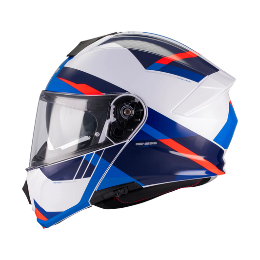 MT casco MODULAR GENESIS R SV CHEEKY A7 BRILLO