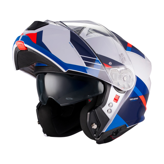 MT casco MODULAR GENESIS R SV CHEEKY A7 BRILLO