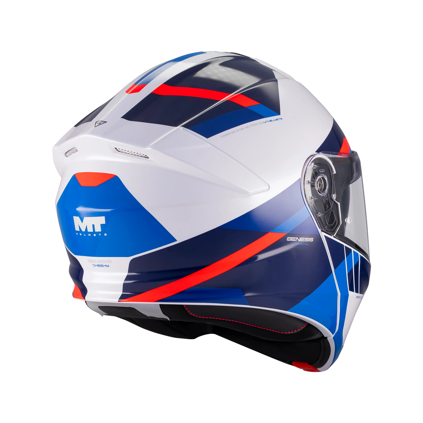 MT casco MODULAR GENESIS R SV CHEEKY A7 BRILLO