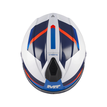 MT casco MODULAR GENESIS R SV CHEEKY A7 BRILLO