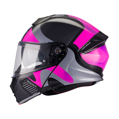 MT casco MODULAR GENESIS R SV LANCER B8 BRILLO