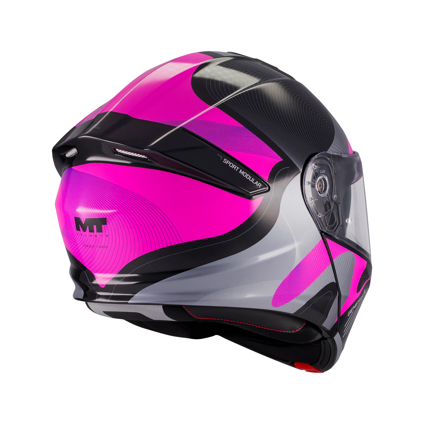 MT casco MODULAR GENESIS R SV LANCER B8 BRILLO