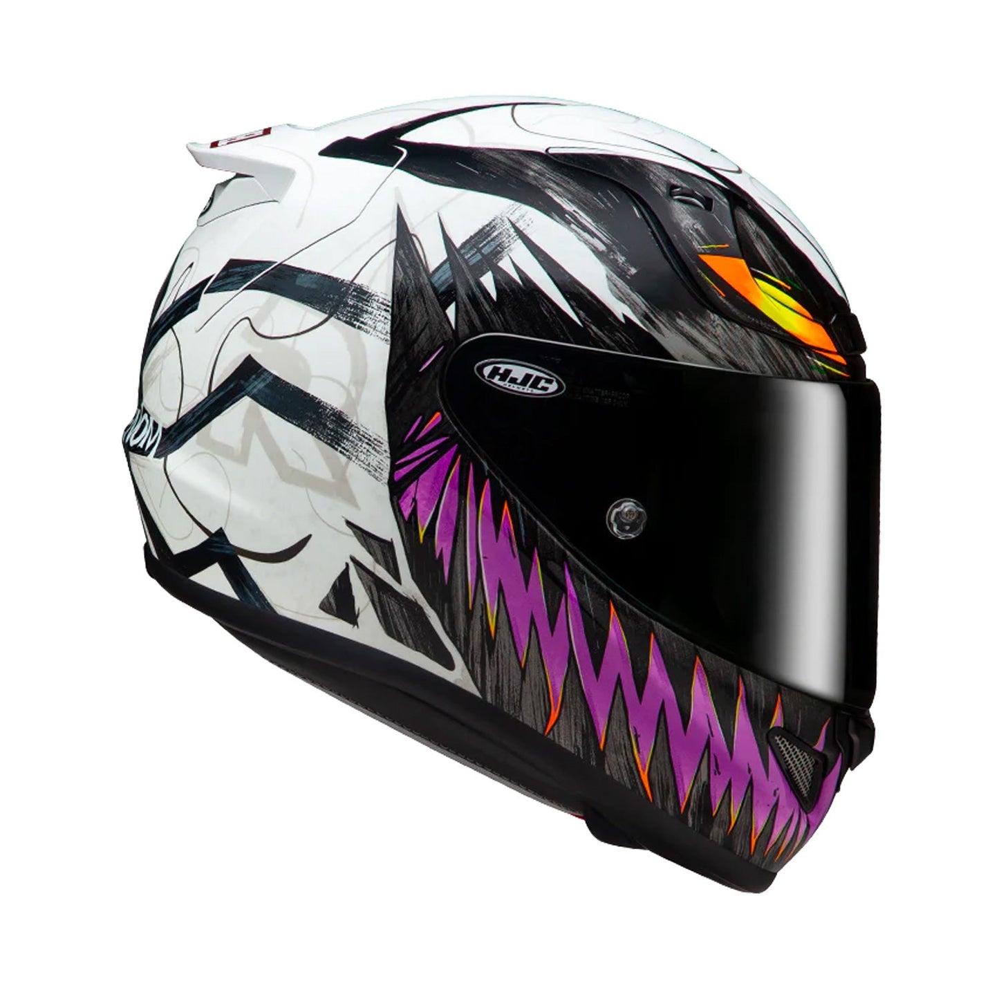 HJC Rpha12 Helmet MC8 Anti Venom 2 Marvel