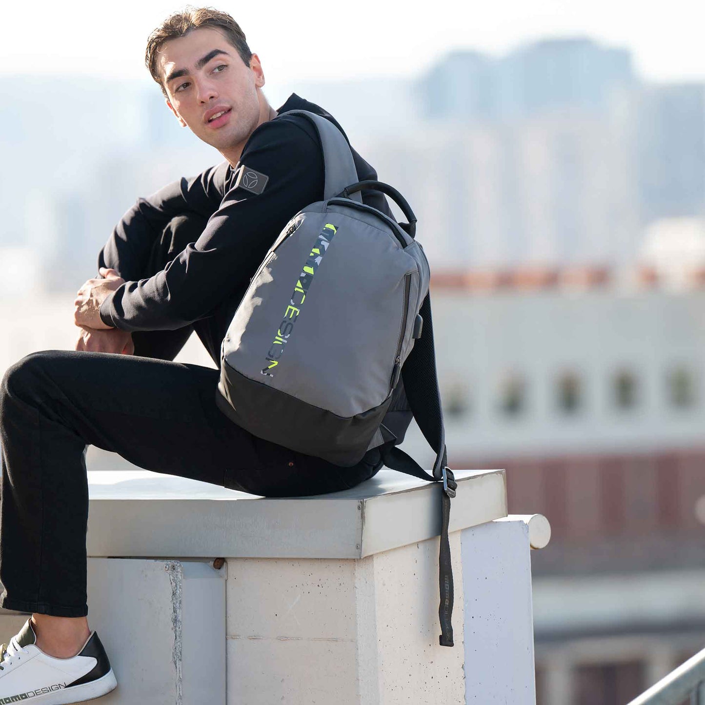 Momodesign Zaino Sportivo Ovo Grigio / Nero / Camouflage