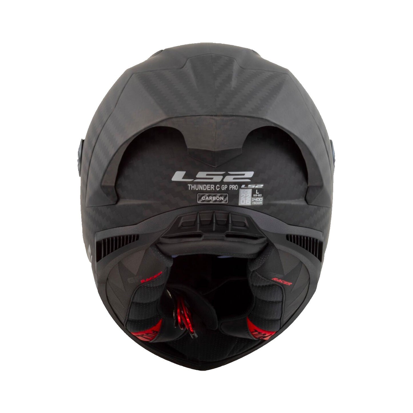 LS2 Thunder GP Aero Helmet Carbon Matt