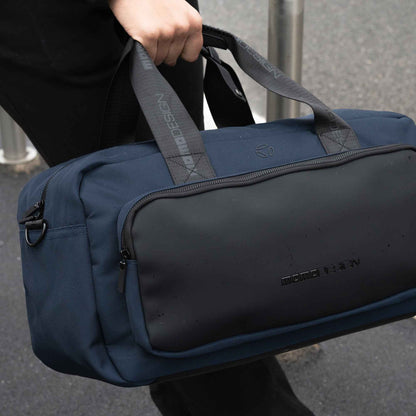 Momodesign Borsone Everyday in pe balistico blu e rubber nero