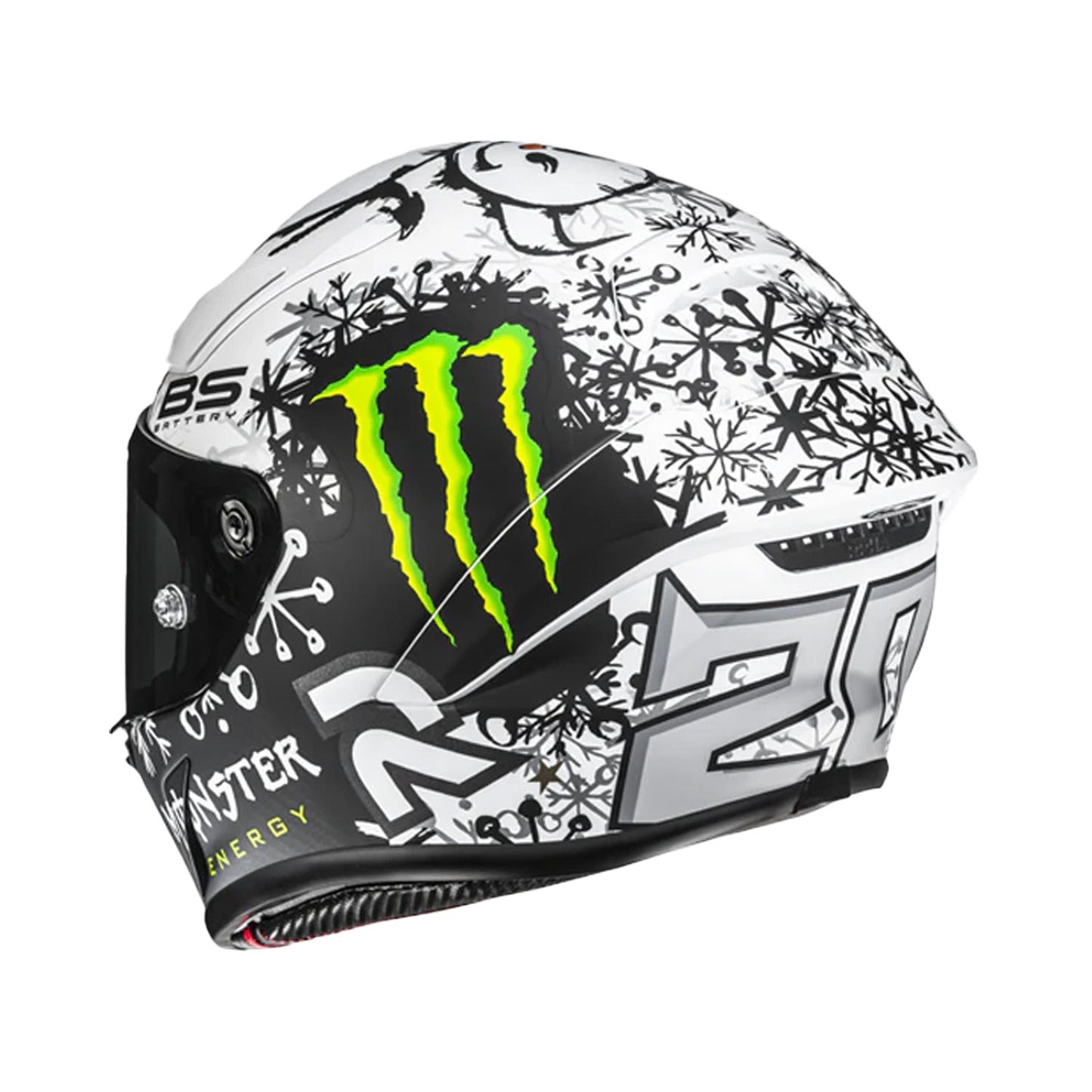 HJC Rpha1 V2 Carbon Helmet Snow Diablo MC10SF