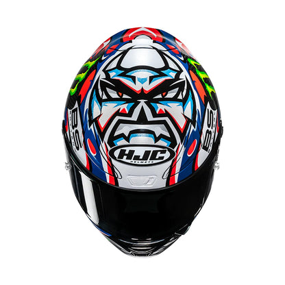 HJC Rpha1 V2 Carbon Helmet Quartararo Le Mans 3 MC21