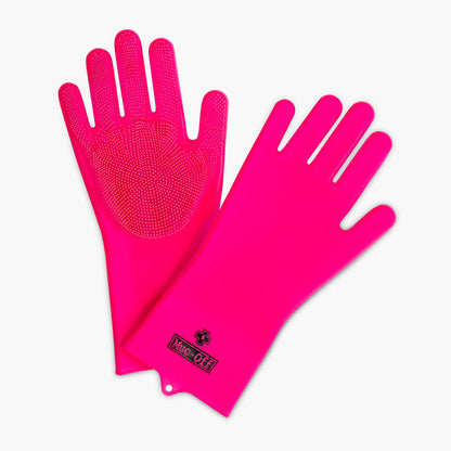 Guanti Muc-Off Deep Scrubber: Pulizia facile e veloce con setole flessibili per la tua Bici e Moto