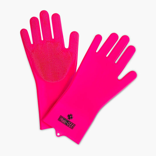 Guanti Muc-Off Deep Scrubber: Pulizia facile e veloce con setole flessibili per la tua Bici e Moto