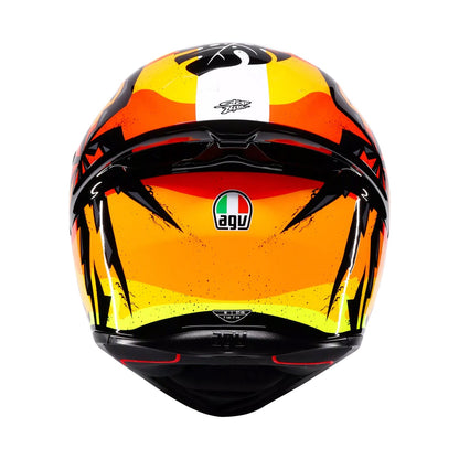 Agv K1 S E22.06 Helmet Tropicrush Black/Orange Gloss