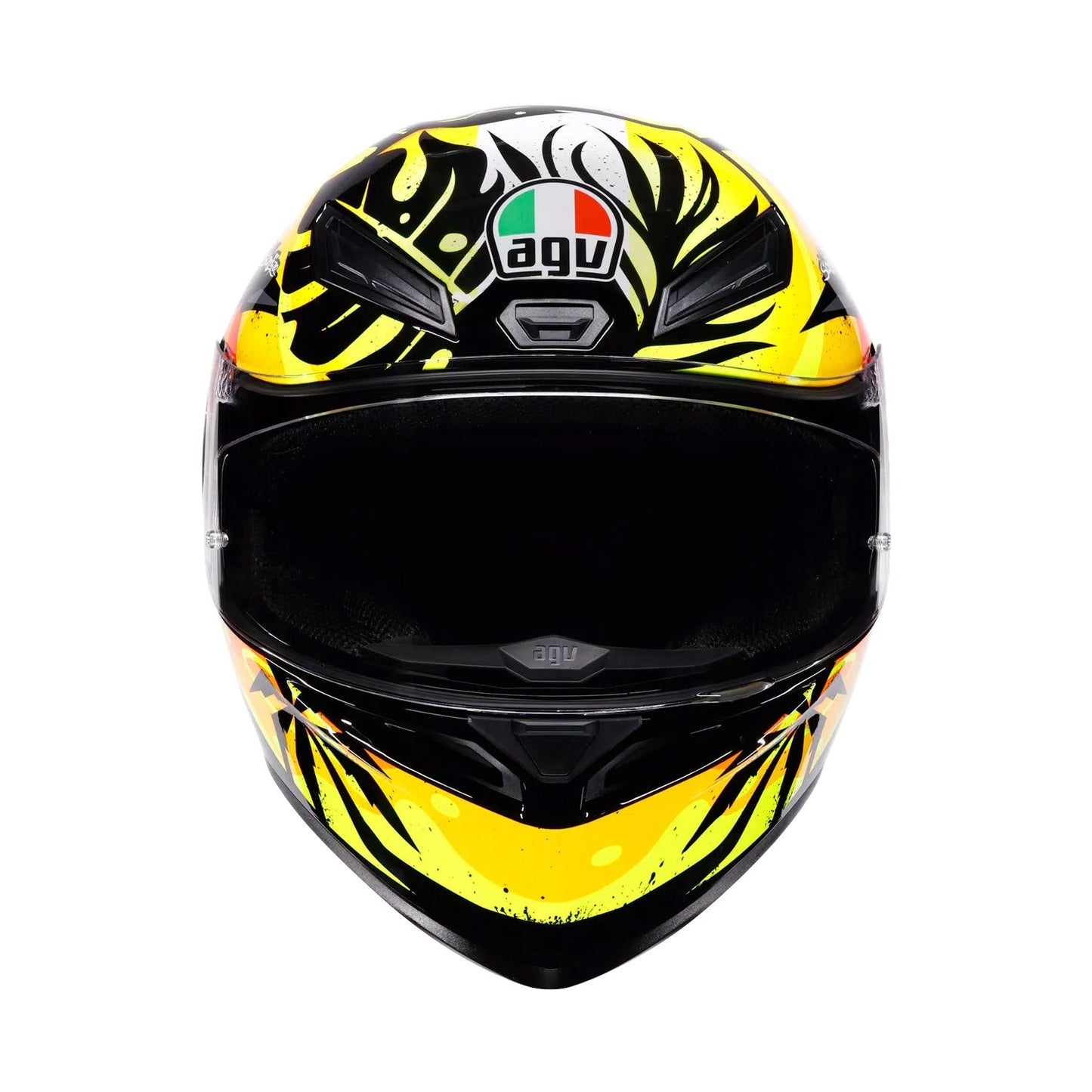 Agv K1 S E22.06 Helmet Tropicrush Black/Orange Gloss