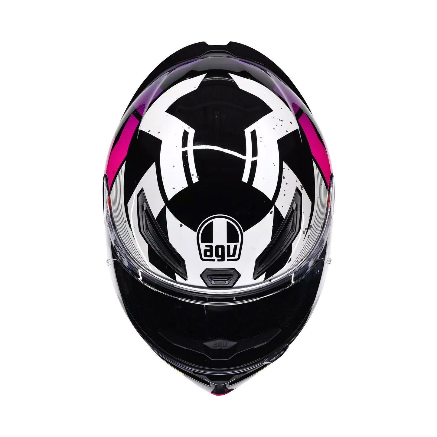Agv K1 S E22.06 Helmet Punkpulse Black/Purple/Lime Gloss