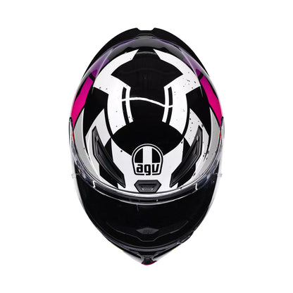 Agv K1 S E22.06 Helmet Punkpulse Black/Purple/Lime Gloss