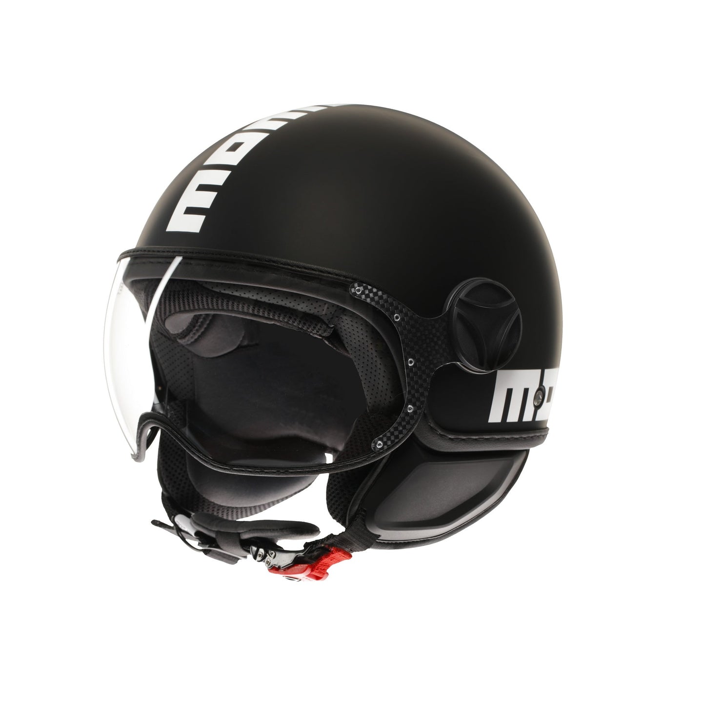Casco moto jet FGTR CLASSIC Mono E2206 Nero opaco / bianco