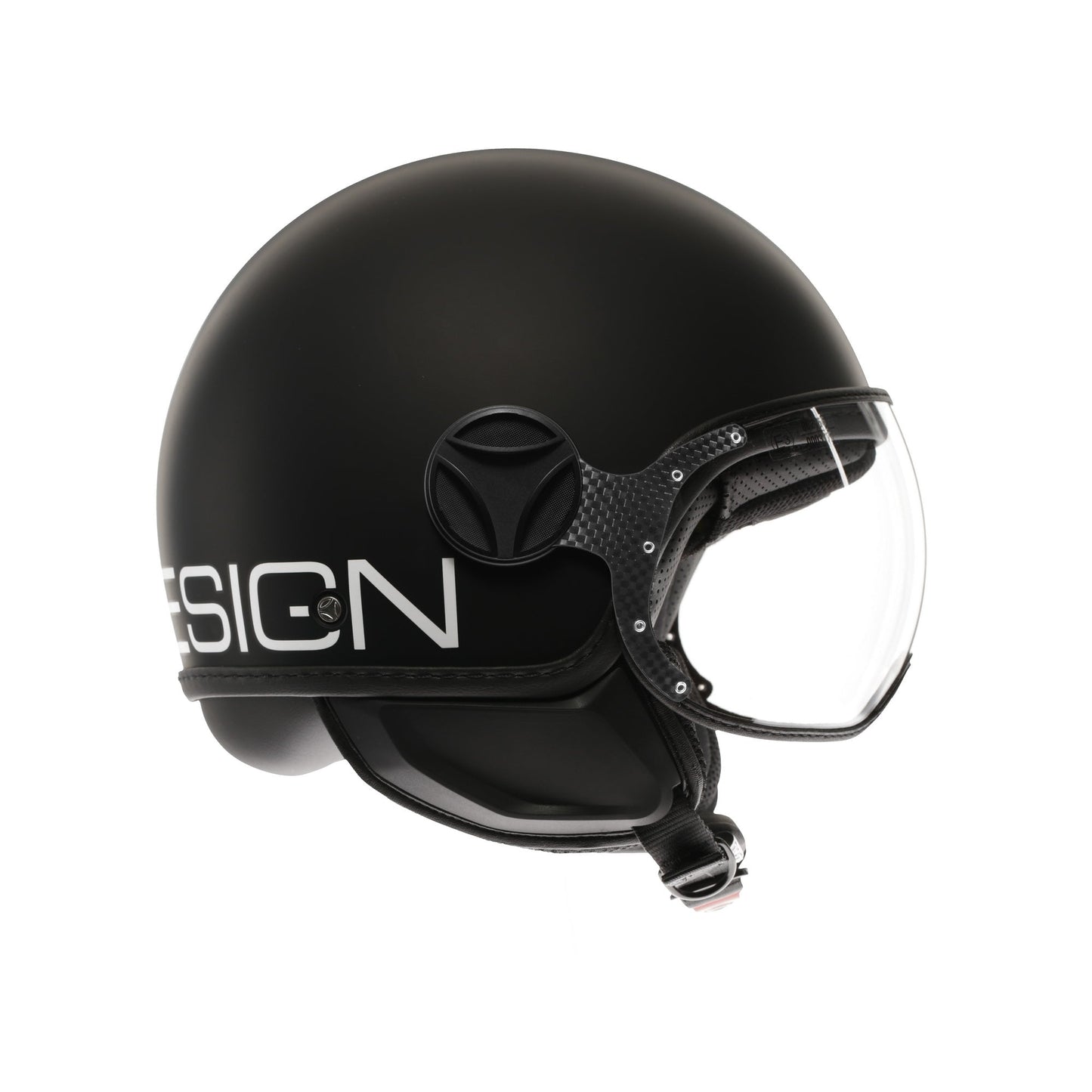 Casco moto jet FGTR CLASSIC Mono E2206 Nero opaco / bianco