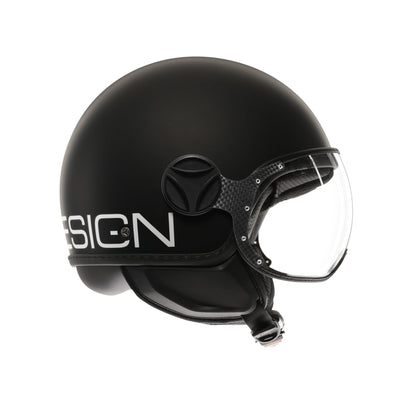 Casco moto jet FGTR CLASSIC Mono E2206 Nero opaco / bianco