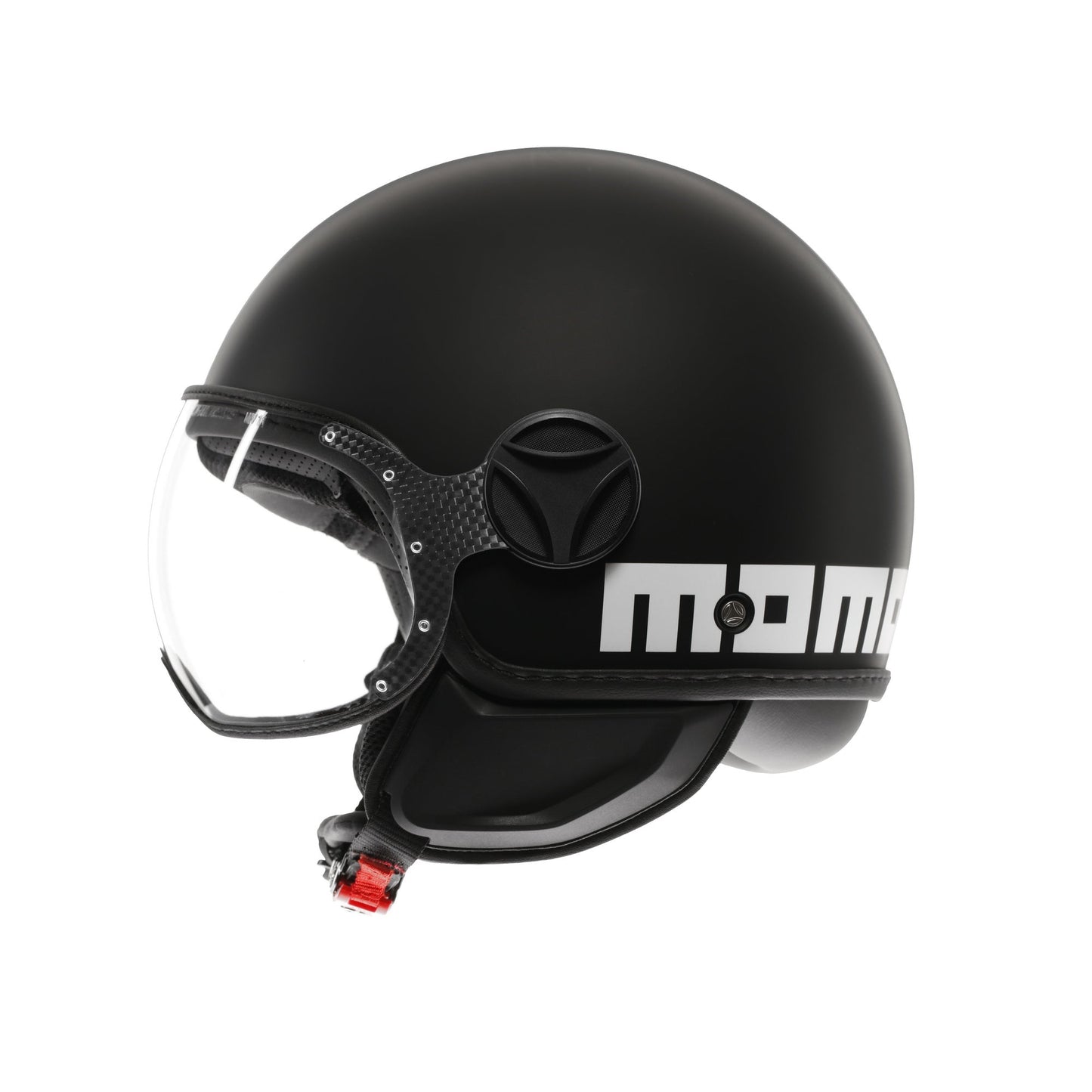 Casco moto jet FGTR CLASSIC Mono E2206 Nero opaco / bianco