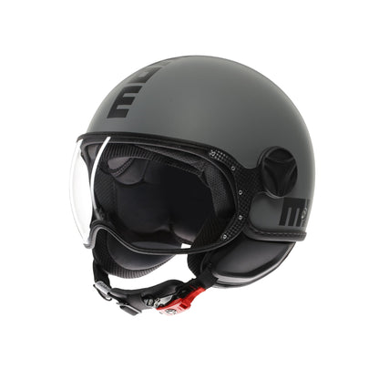 Casco moto jet FGTR CLASSIC Mono E2206 Grigio opaco / nero