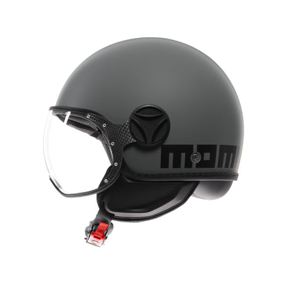 Casco moto jet FGTR CLASSIC Mono E2206 Grigio opaco / nero