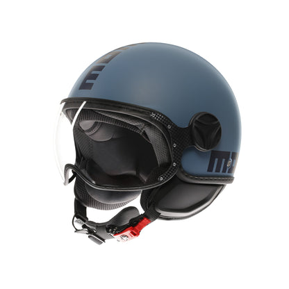 Casco moto jet FGTR CLASSIC Mono E2206 Blu / blu