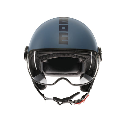 Casco moto jet FGTR CLASSIC Mono E2206 Blu / blu