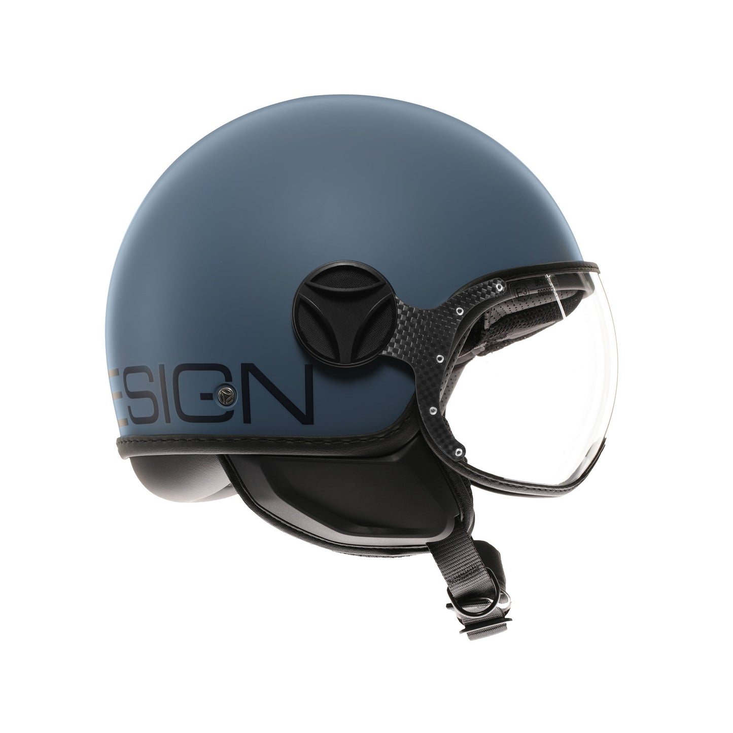 Casco moto jet FGTR CLASSIC Mono E2206 Blu / blu
