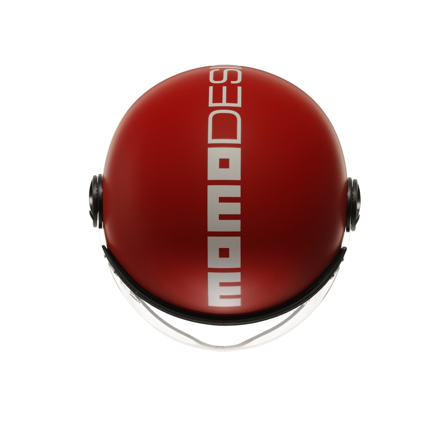 Casco moto jet FGTR CLASSIC Candy E2206 Rosso opaco / bianco