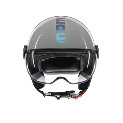 Casco moto jet FGTR CLASSIC Flip E2206 Blu / fucsia