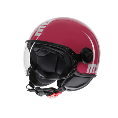 Casco moto jet FGTR CLASSIC Candy E2206 Fucsia / bianco